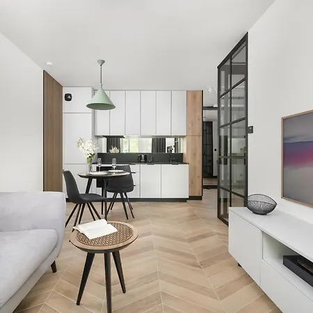 아파트 Nowoczesny Z Klimatyzacja I Parkingiem By Renters Prestige *