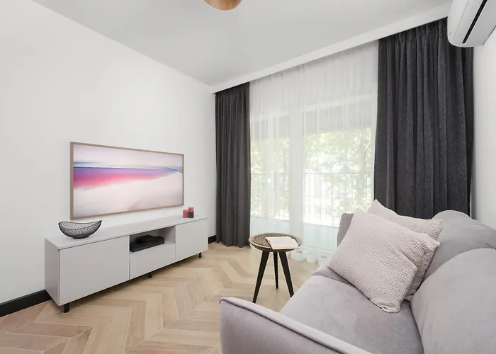 公寓 Nowoczesny Z Klimatyzacja I Parkingiem By Renters Prestige